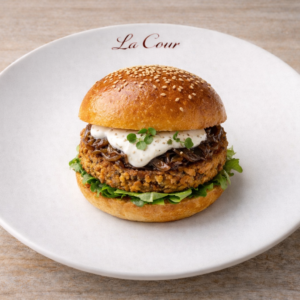 Burger végétal de la Cour
